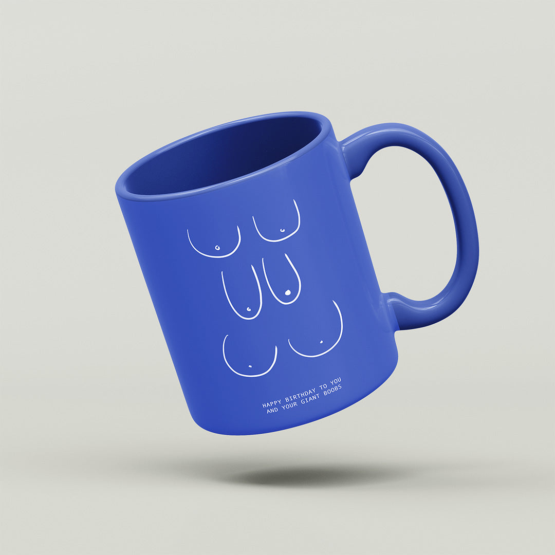 Giant Boobs Blue