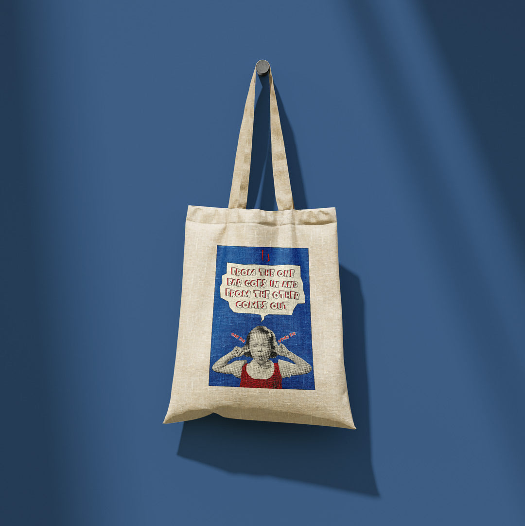 One Ear Other Ear - Totebag