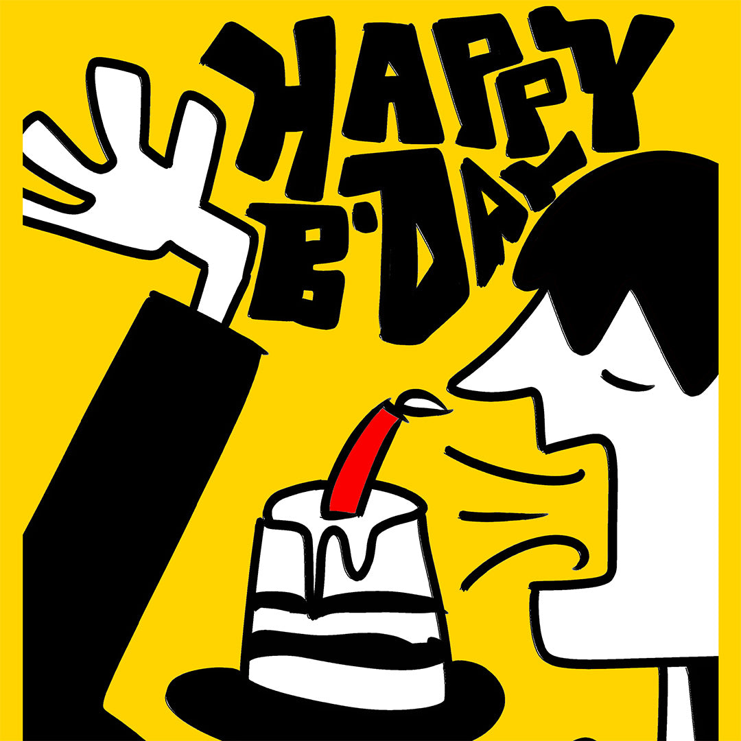 Happy Birthday Yellow