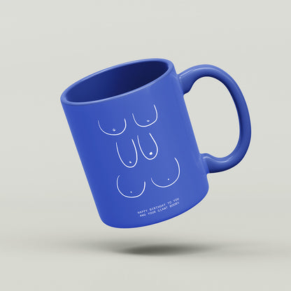 Giant Boobs Blue
