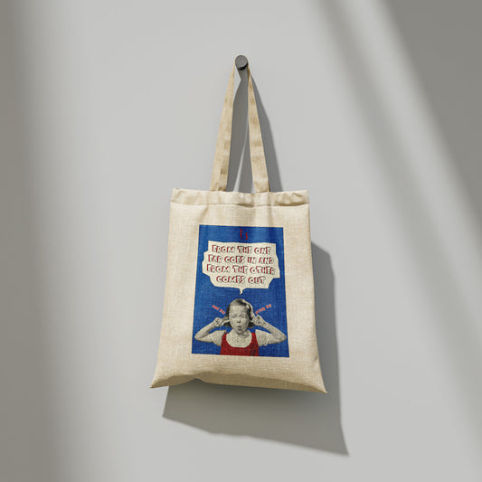 One Ear Other Ear - Totebag